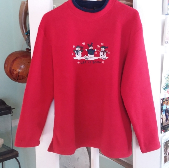 Fleece Top Let It Snow - Picture 3 of 8